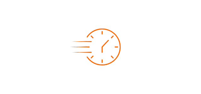 Icon of a clock. Description: Represents time.