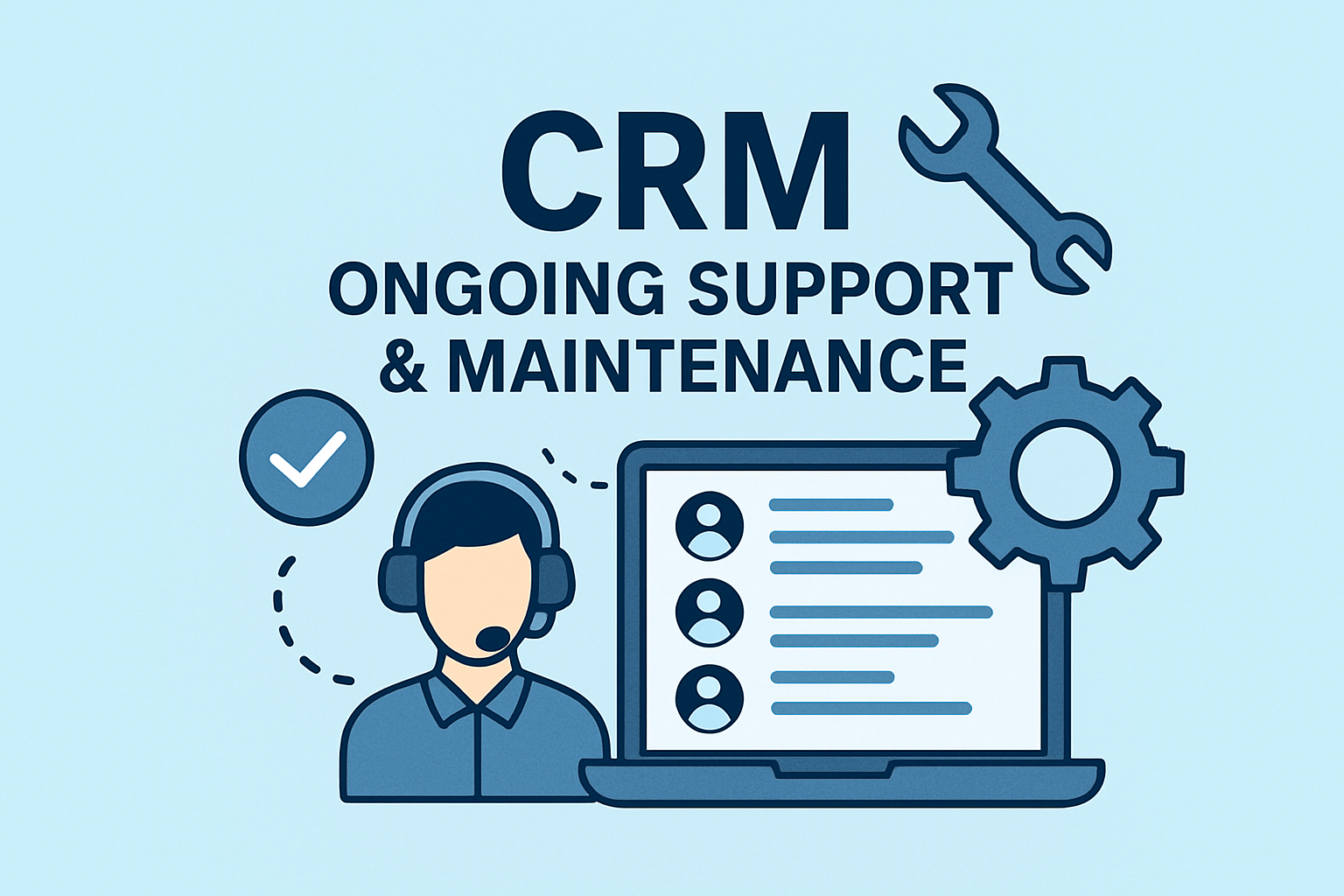 CRM Ongoing support maintenance