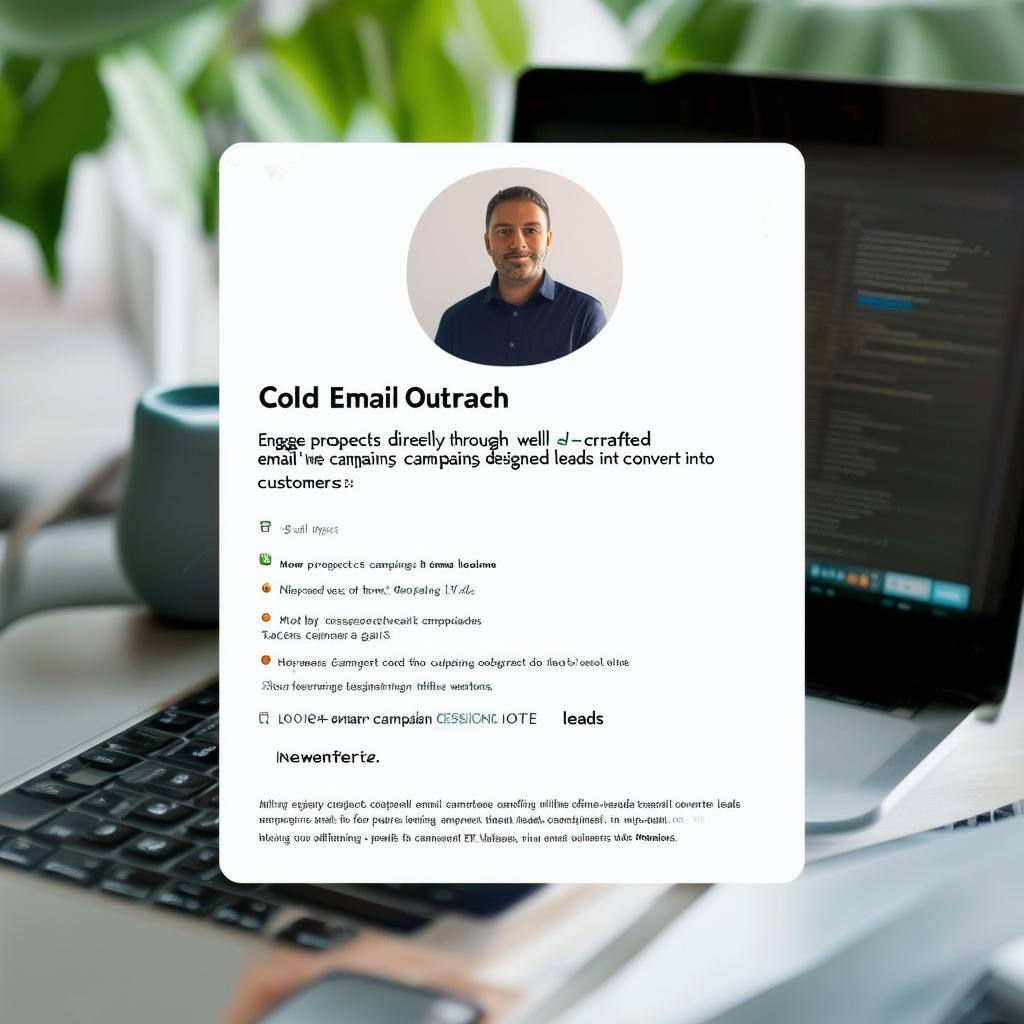 Cold Email OutreachEngage prospects directly through wellcrafted email campaigns designed to convert leads into customers