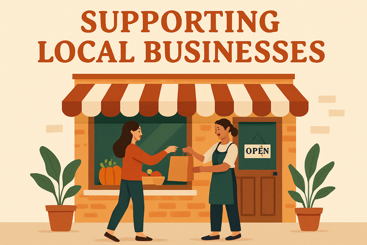 supporting local businesses